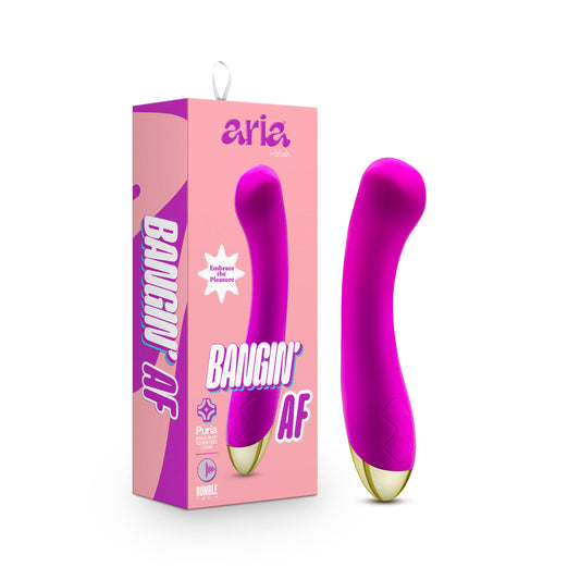 Bangin' AF Silicone Vibrator by Aria 